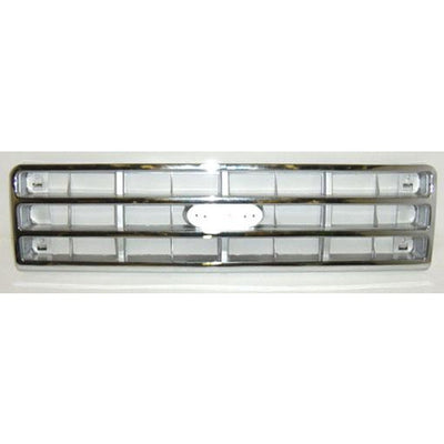 1987-1988 Ford Bronco Grille Chrome/Argent - Classic 2 Current Fabrication