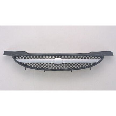 2004-2006 Chevy Aveo Grille Chrome - Classic 2 Current Fabrication