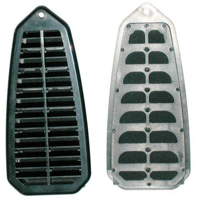 1967-1969 Pontiac Firebird Door Jam Vent w/Backing & Flaps - Classic 2 Current Fabrication