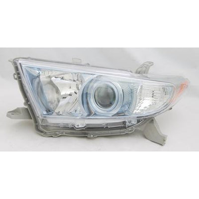 2011-2013 Toyota Highlander Headlamp Lens/Housing RH - Classic 2 Current Fabrication
