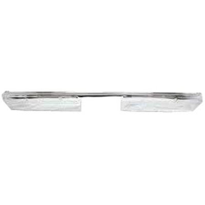 1981-1991 Chevy Blazer Rear Bumper Chrome W/O Strip Holes - Classic 2 Current Fabrication