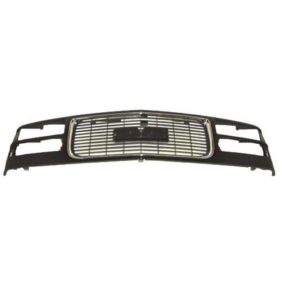 1994-1999 GMC Suburban Grille Black/Chrome - Classic 2 Current Fabrication