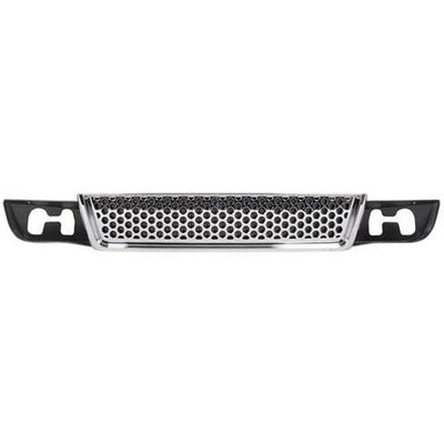 2007-2014 GMC Yukon XL Bumper Grille Chrome - Classic 2 Current Fabrication