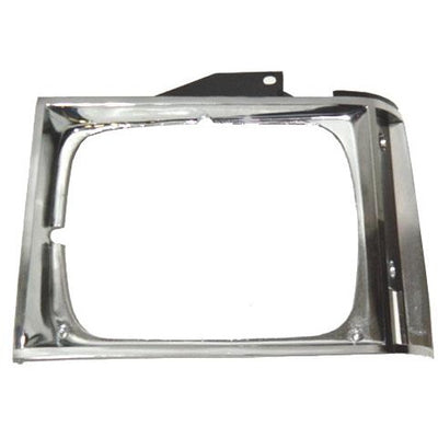 1982-1990 GMC Sonoma Pickup Headlamp Door Chrome LH - Classic 2 Current Fabrication