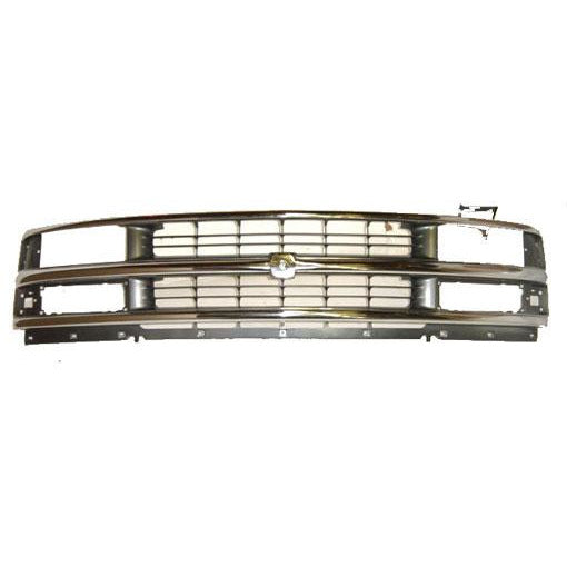 1996-2002 Chevy Express Van Grille Chrome/Silver/Gray | Classic 2 Current  Fabrication