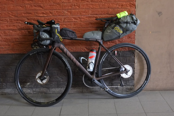 Canyon Bike with Hunt Wheels