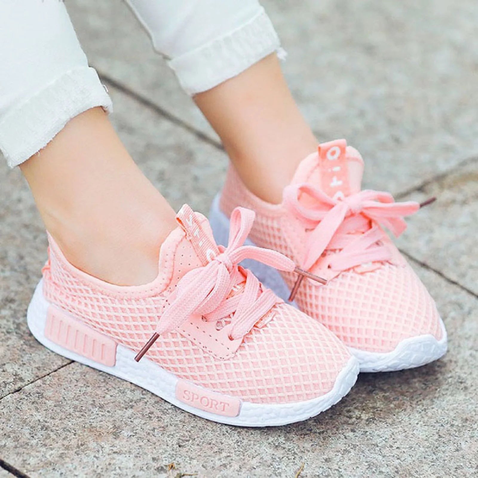 Kids' Breathable and Non-slip Leisure Sports Shoes
