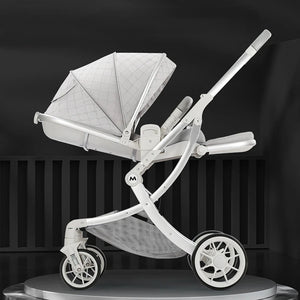 Elevated Baby Stroller with Lightweight Eggshell Design - Children's Territory a Unit of VIC&SI LLC