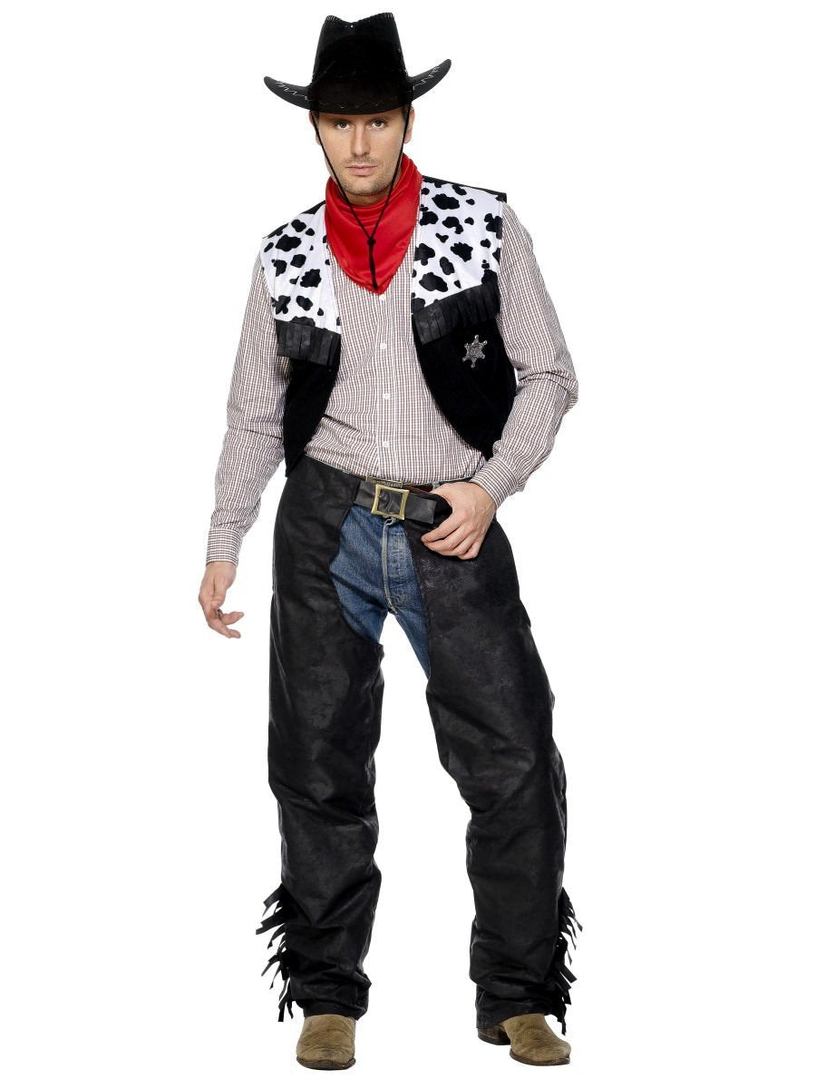 Bristol Novelty CC016 Costume de Cowboy pour Tout-Petit, Blanc, XS