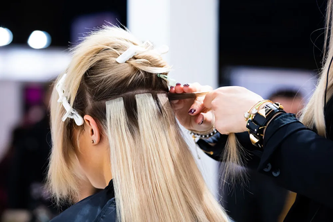 How Tape-In Hair Extensions Work