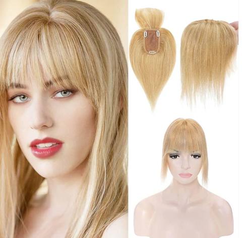 Upping the Style Game with SEGO Human Hair Toppers with Bangs