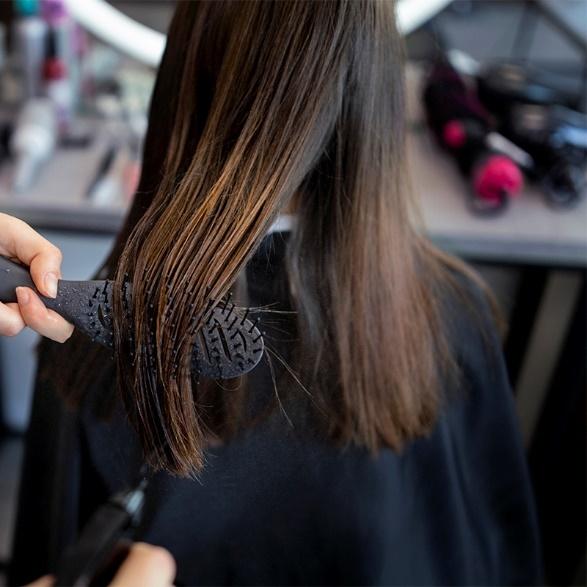 Choose the section where you need more natural hair