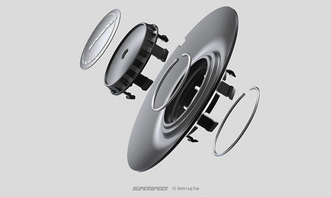 Superspeed FlowForm RF01 Center Lug Cap