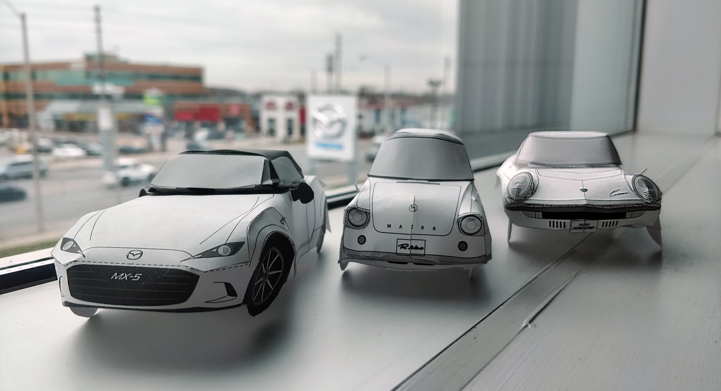 Mazda Paper Craft