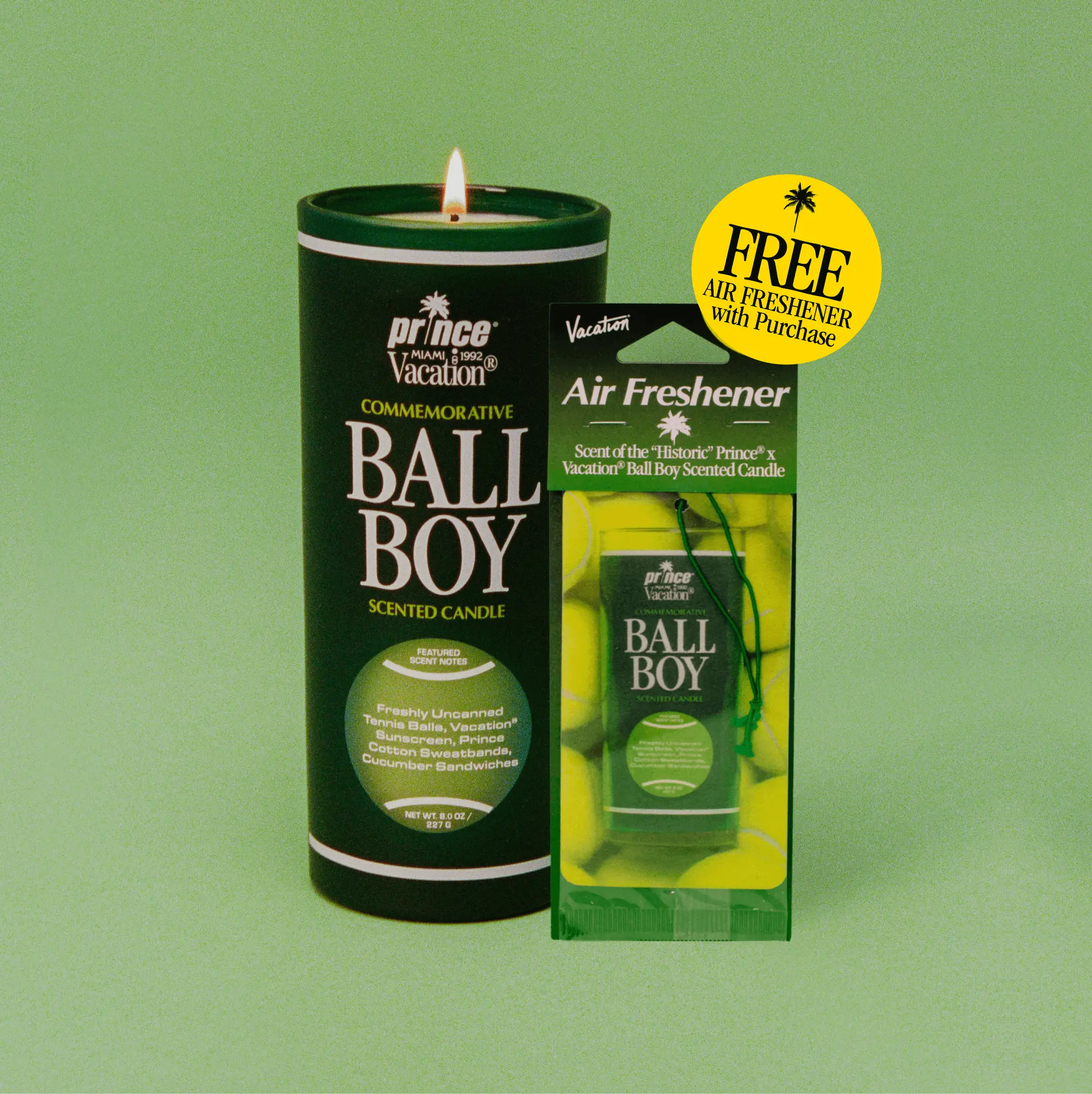 Vacation Candle-Ball Boy