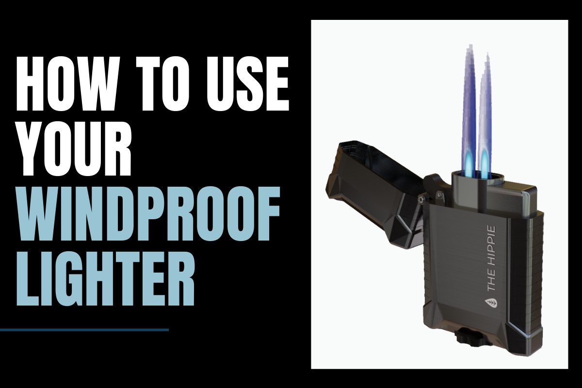 How to use your windproof lighter