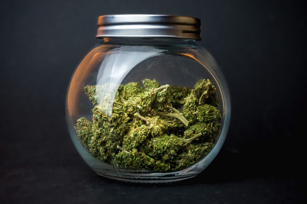 marijuana jar