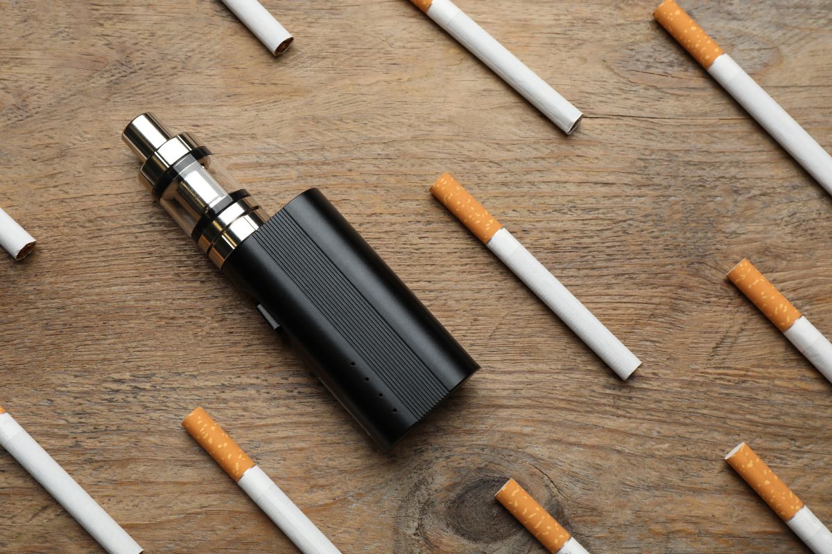 vaping quit cigarettes