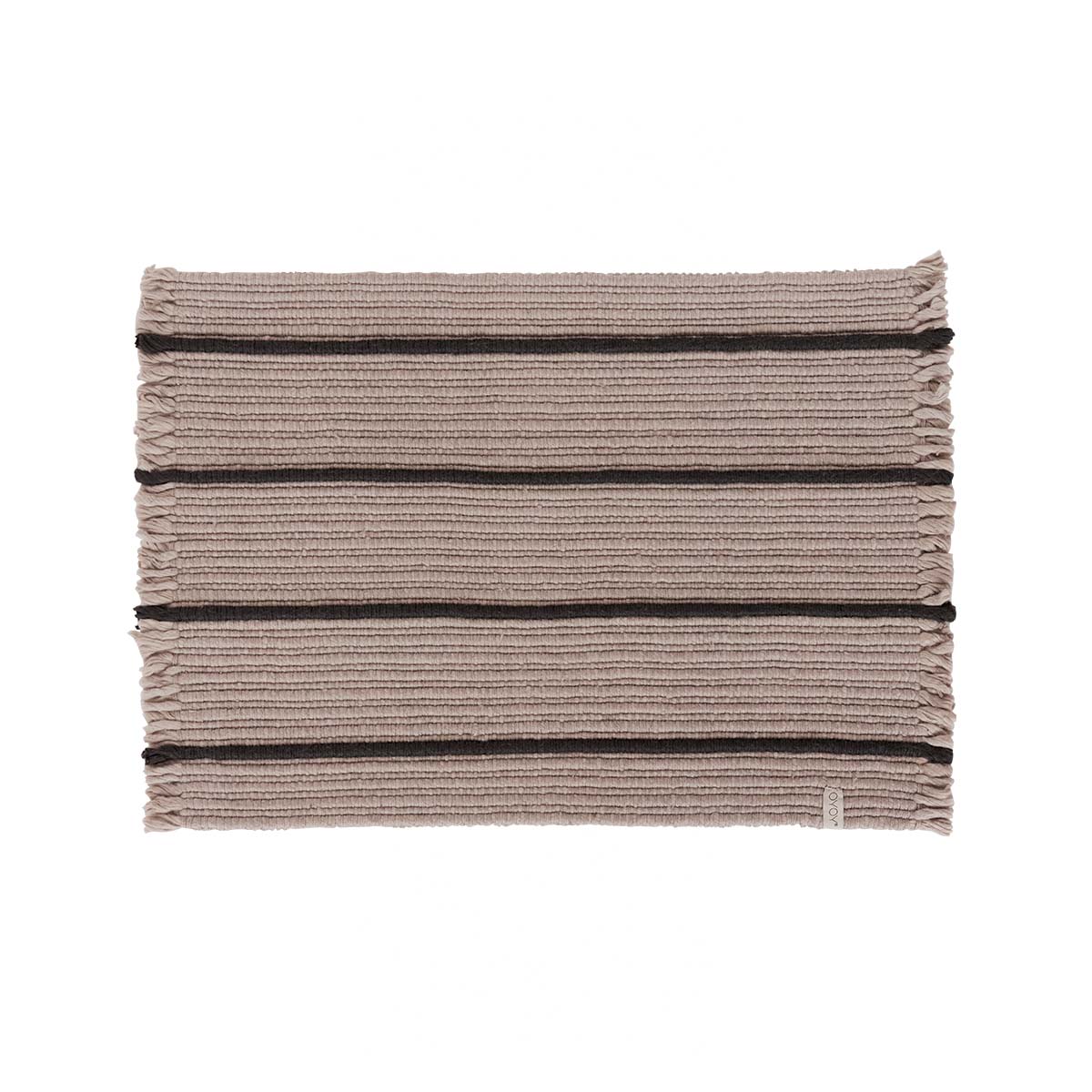 Mundus Microfiber Dish Cloth in Brown and Optic Blue