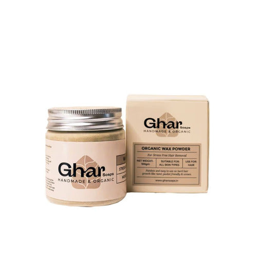 Nykaa - Ghar Soaps Organic Wax Powder For Hair Removal