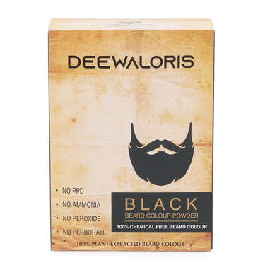DEEWALORIS BLACK BEARD COLOUR POWDER