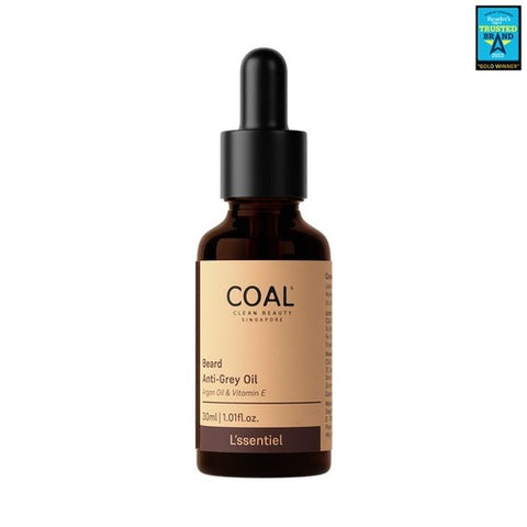 Coal Clean Beauty - Beard Anti Grey Oil - For Him