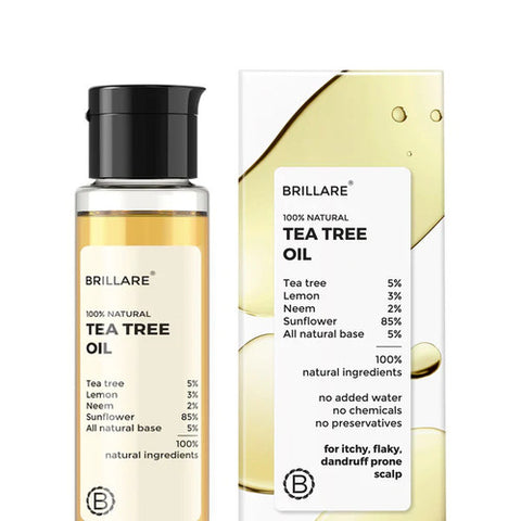 Brillare - Tea Tree Hair Oil For Dandruff Control