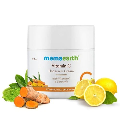 Mamaearth - Vitamin C Underarm Cream with Vitamin C & Turmeric for Brighter Underarms