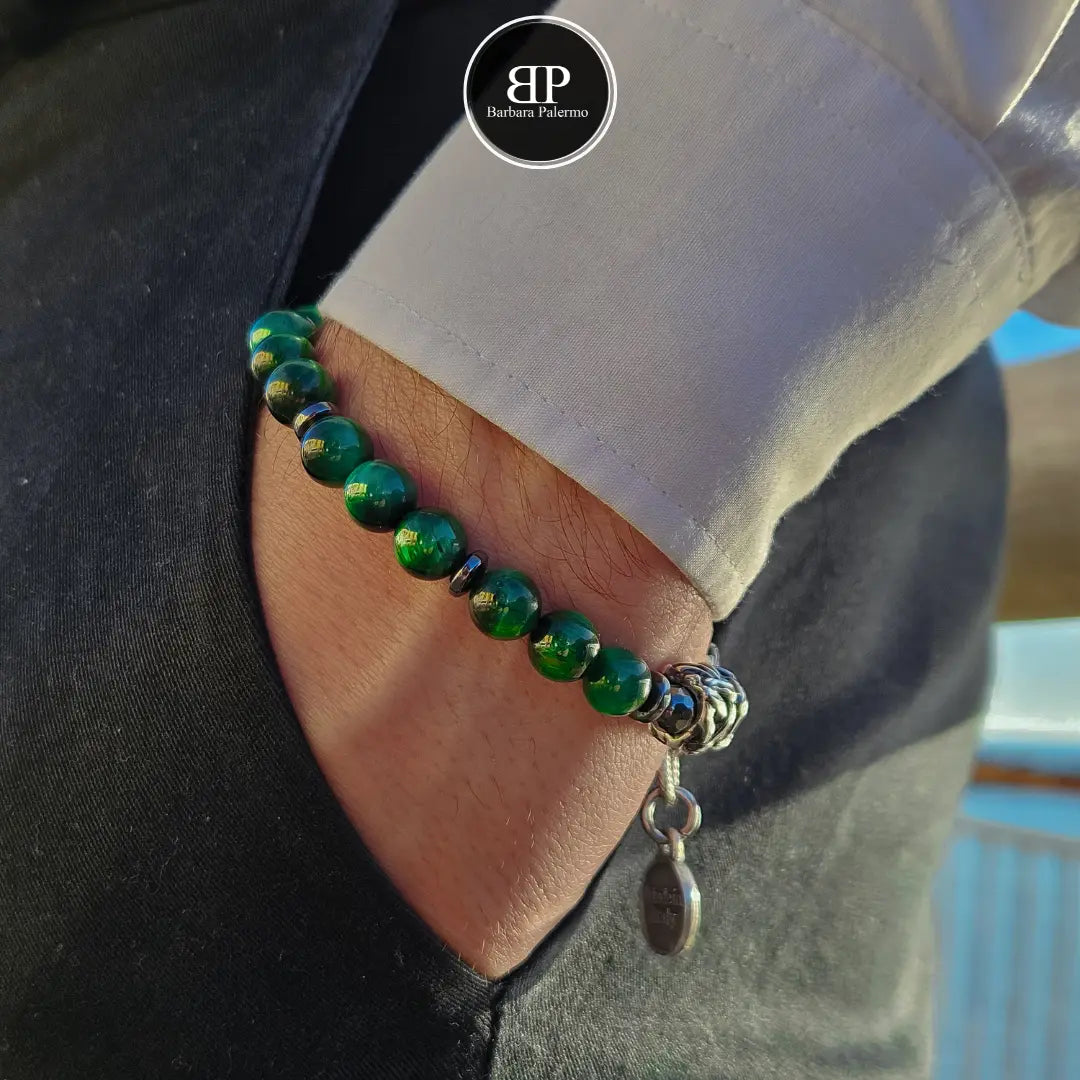 braccialetti uomo con pietre