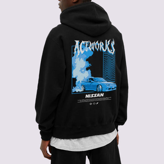 Mercedes 190E Hoodie – AceWorks