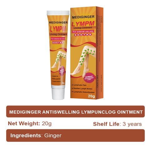 MediGinger AntiSwelling LympUnclog Ointment