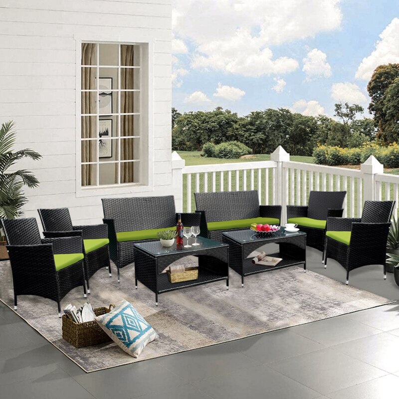 Furniture Wicker Sofa Set