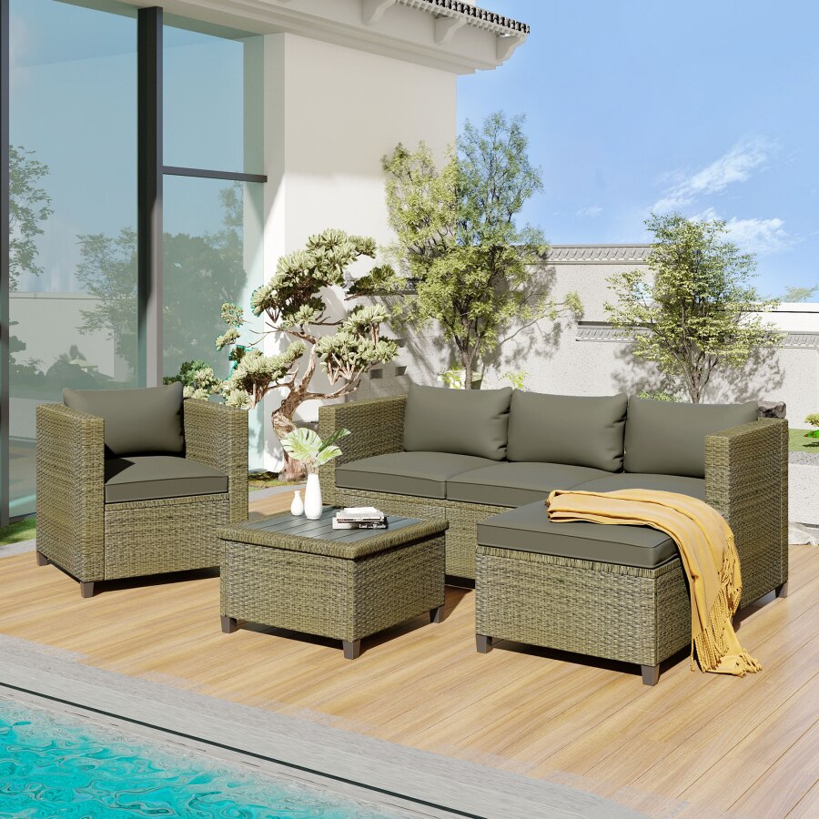 Outdoor 5 Piece Conversation Set
