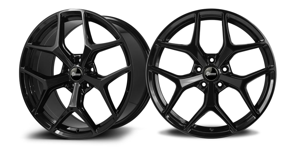 New Release: Rseries Wheels GTS 20" staggered Gloss Black