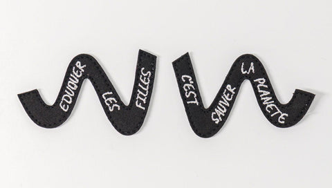 Straps personnalisés pour nos baskets éthiques et solidaires Mood Walk