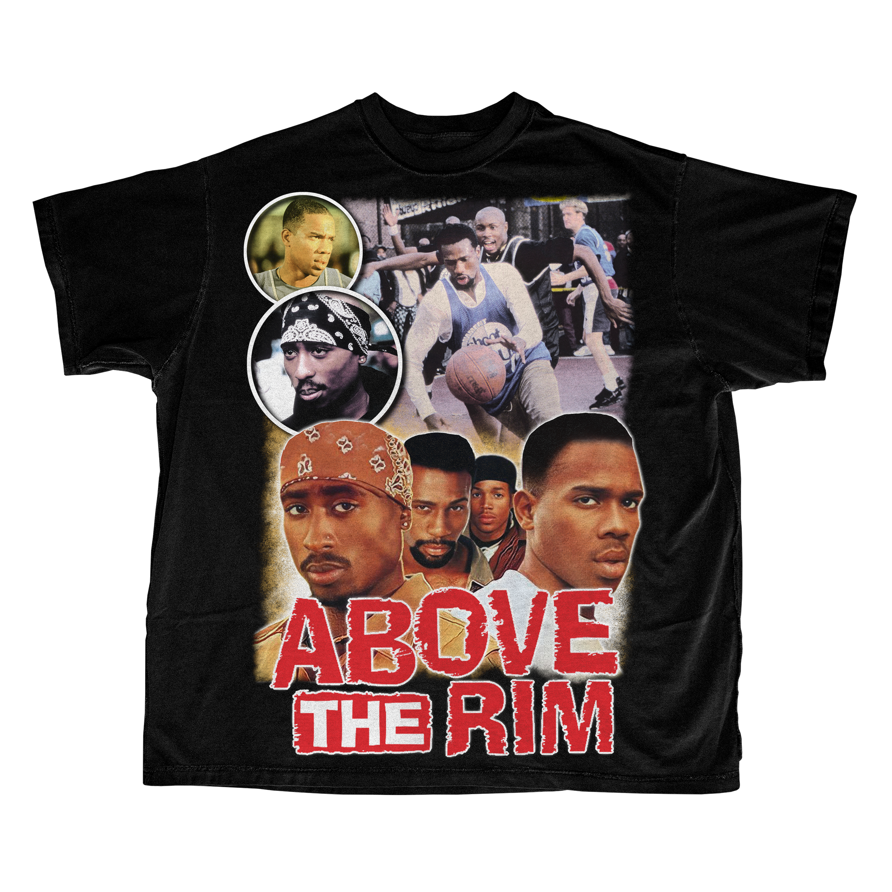 Above The Rim Rap Tee - STREETWEAR