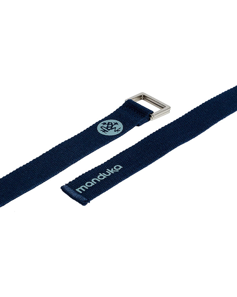 Manduka Unfold Yoga Strap 6' - Dark Deep Sea - Dancewear Centre