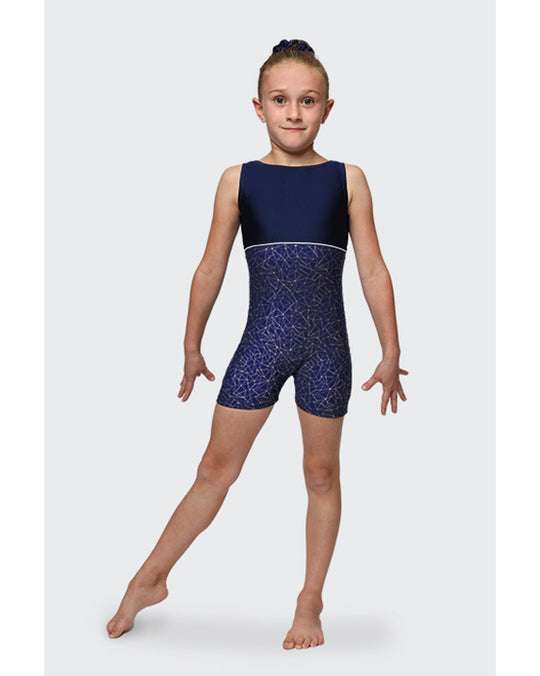 MONDOR GYMNASTIC PRINTED TANK LEOTARD - CHILD #27883 TV – Mirena's Fashions  Inc