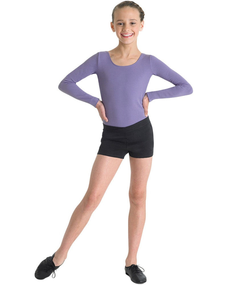 Dance Shorts with V Waistband in Girls and Ladies – Ennie's Dancewear