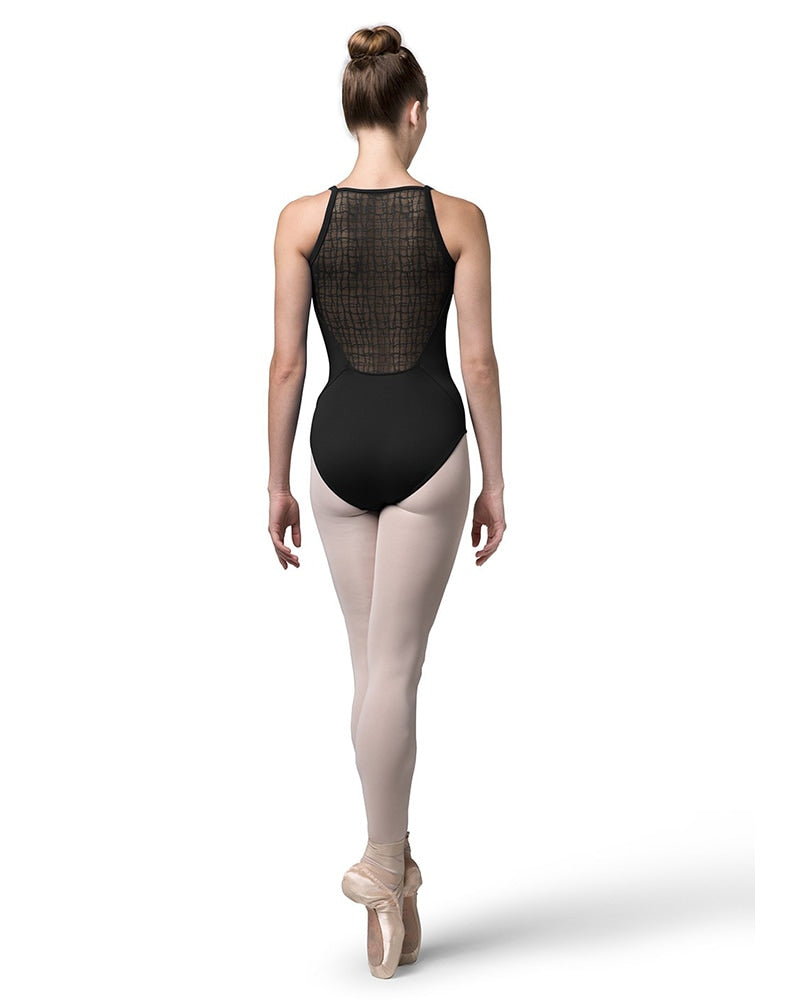 L7727 Lace & Ribbon Panel Back Camisole Leotard – Limbers Dancewear