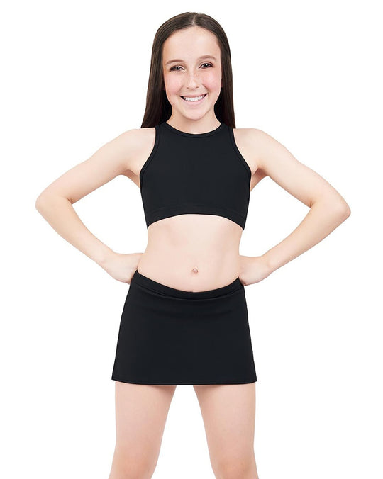 Capezio Deep Neck Clear Back Bra- Adult 3777W- FreeStyle Dancewear Canada