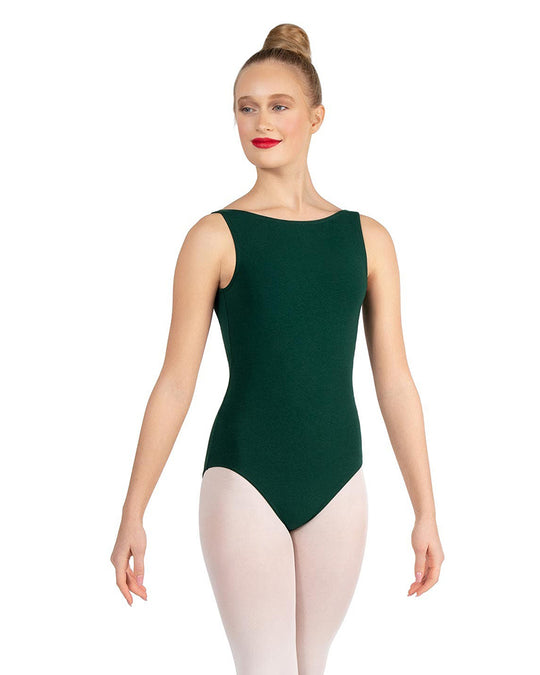 Capezio Mesh Yoke Short Sleeve Leotard - SE1039W Womens