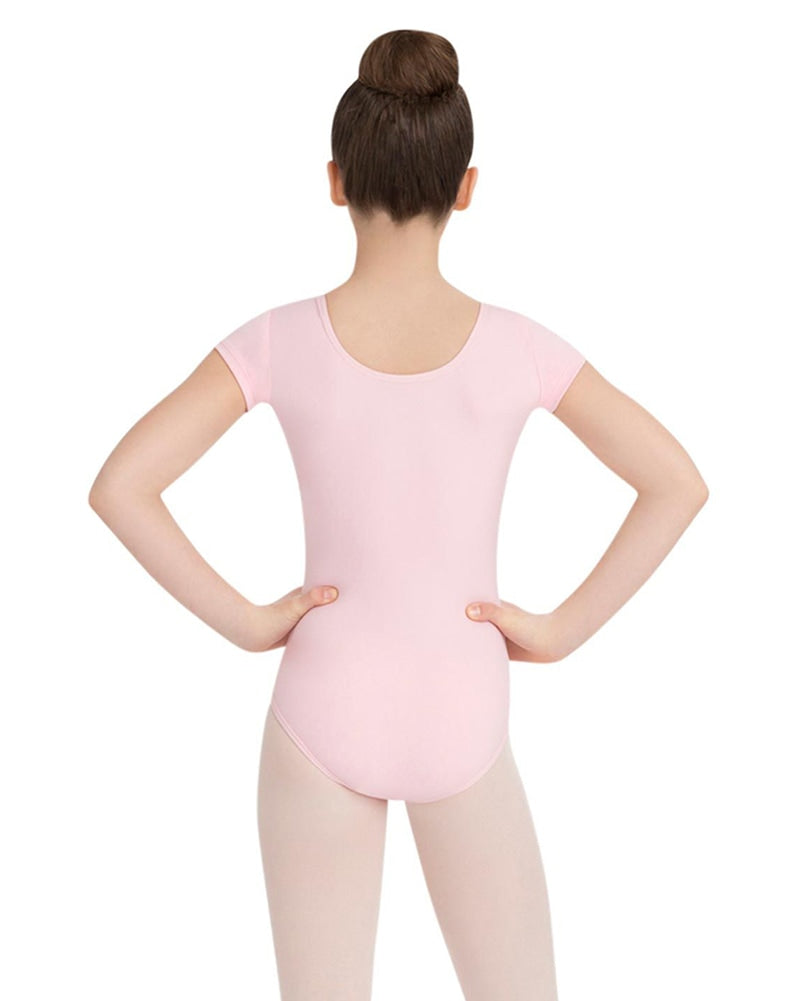 Capezio Mesh Yoke Short Sleeve Leotard - SE1039W Womens - Dancewear Centre