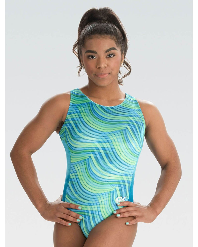 GK Elite Berry Breeze Racerback Gymnastics Leotard