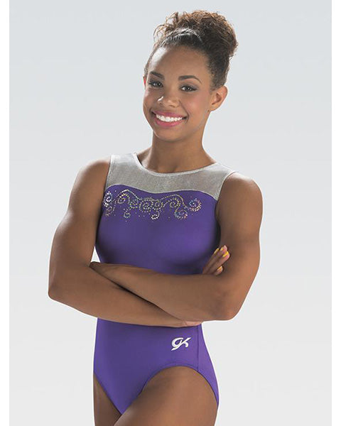 GK Elite Hyper Print Gymnastics Leotard