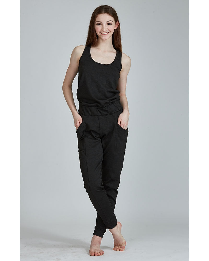 Jo+Jax Laid Back Romper - Womens - Black - Dancewear Centre