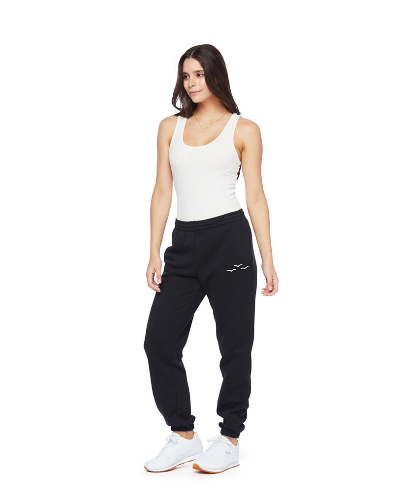 Lazypants Niki Fleece Sweatpants - Girls/Boys - Navy Wash - Dancewear Centre