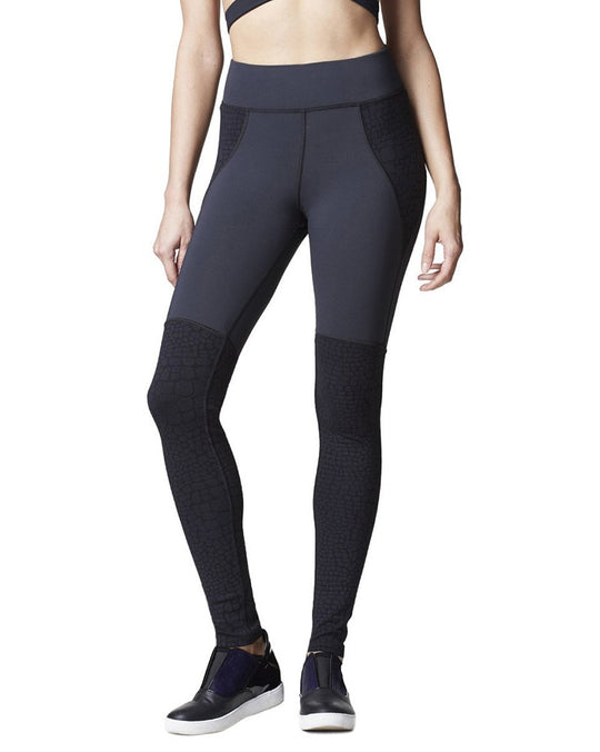 Lilybod Willow High Waist Seaming Legging - Womens - Mineral Dust