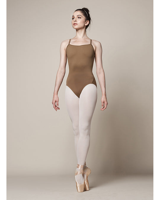 Mirella M1226C Velvet Camisole Open Back Bodysuit – Dancewear Plus