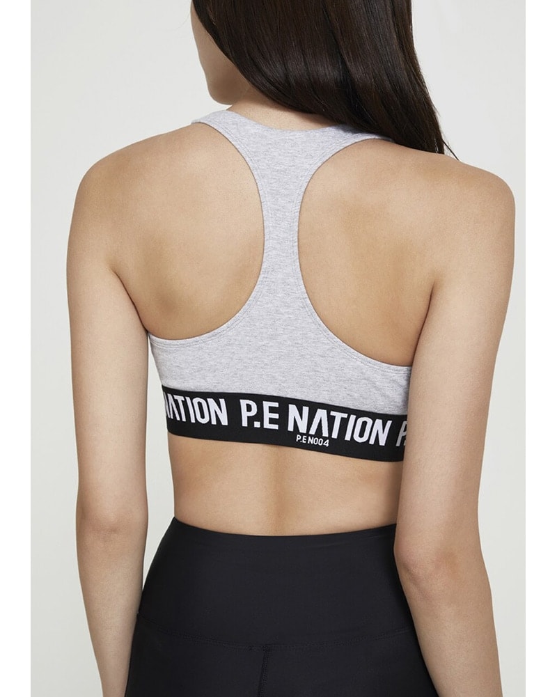 PE NATION Centra Mark Sports Bra Red 19PE3C152 - Free Shipping at